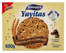 FONTANEDA YAYITAS CHOCOLATE Y 5 CEREALES