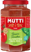 MUTTI SALSA PARA PASTA CON TOMATES ROSSORO Y ALBAHACA GENOVESA DOP