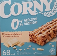 CORNY CHOCOLATE BLANCO 0% AZÚCARES AÑADIDOS