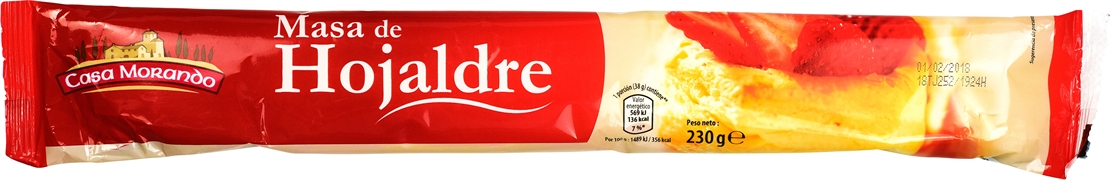 CASA MORANDO (ALDI) MASA DE HOJALDRE
