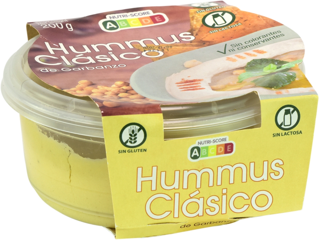 PLATOS PREPARADOS (CARREFOUR) HUMMUS CLÁSICO DE GARBANZO