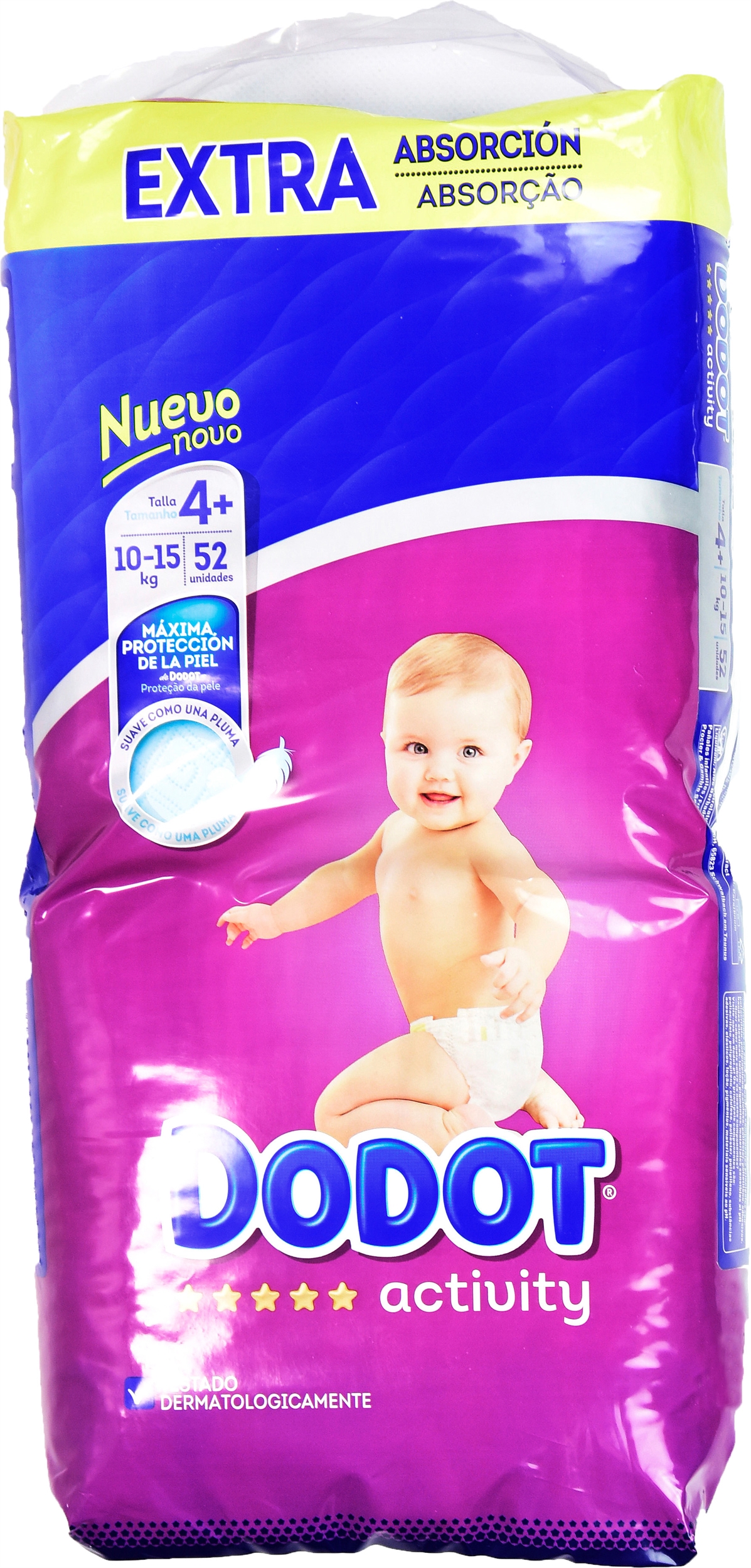 DODOT ACTIVITY EXTRA ABSORCIÓN 10-15 KG