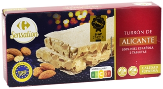CARREFOUR SENSATION TURRÓN DE ALICANTE