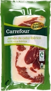 CARREFOUR JAMÓN DE CEBO IBÉRICO 50% RAZA IBÉRICA.