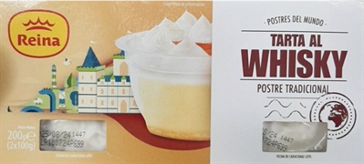 REINA TARTA AL WHISKY