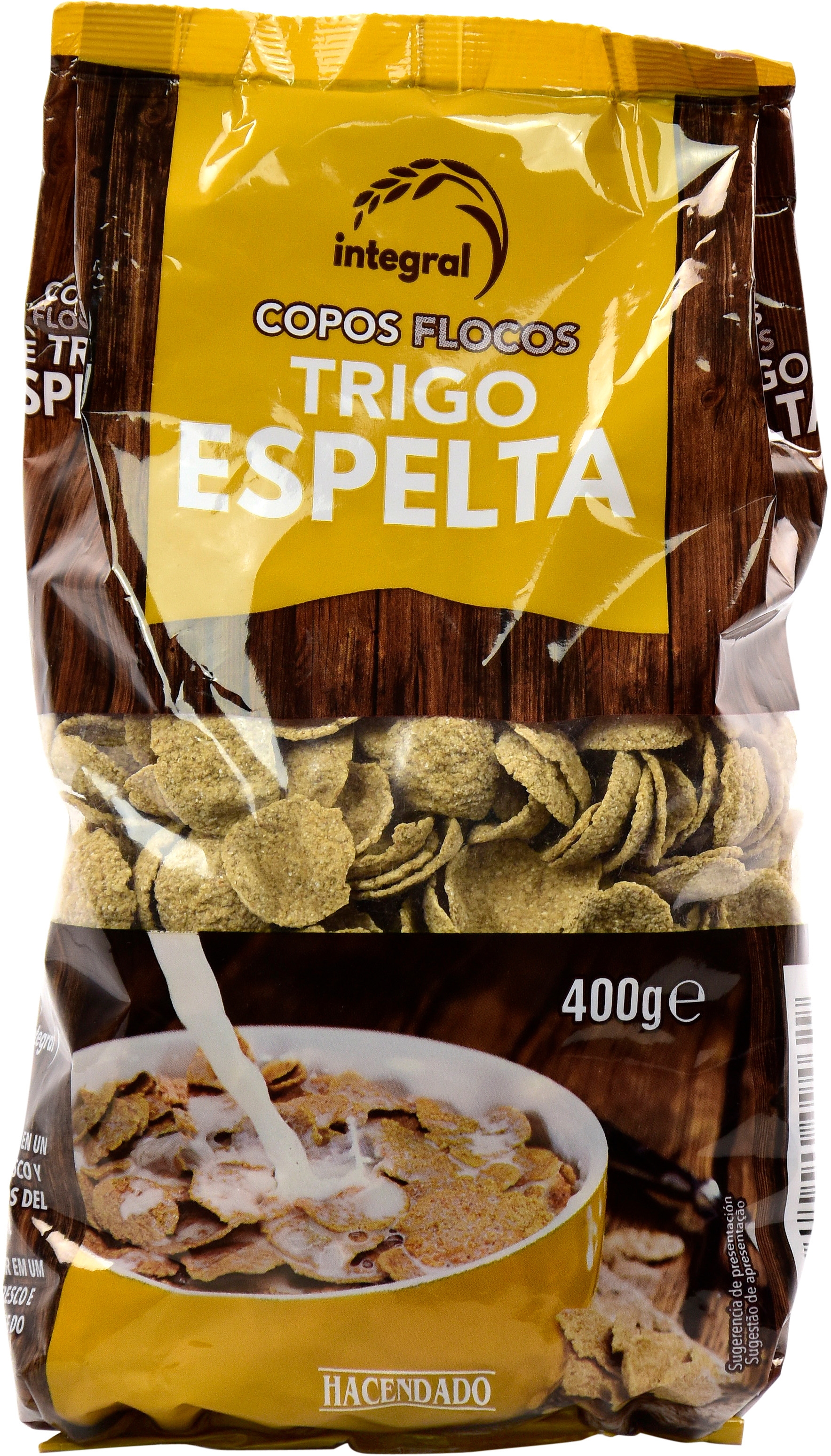 HACENDADO (MERCADONA) TRIGO ESPELTA.