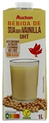 AUCHAN (ALCAMPO) BEBIDA DE SOJA SABOR A VAINILLA UHT