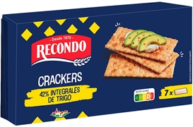 RECONDO CRACKERS 42% INTEGRALES DE TRIGO