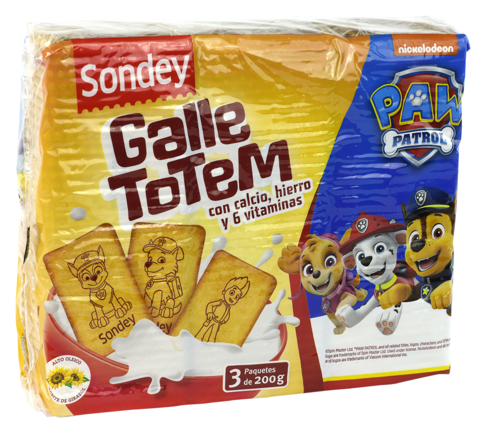 GALLE TOTEM CON CALCIO, HIERRO Y 6 VITAMINAS