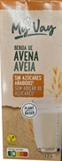 MY VAY (ALDI) BEBIDA DE AVENA SIN AZÚCARES AÑADIDOS