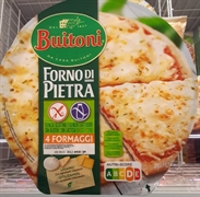 BUITONI FORNO DI PIETRA 4 FORMAGGI SIN GLUTEN