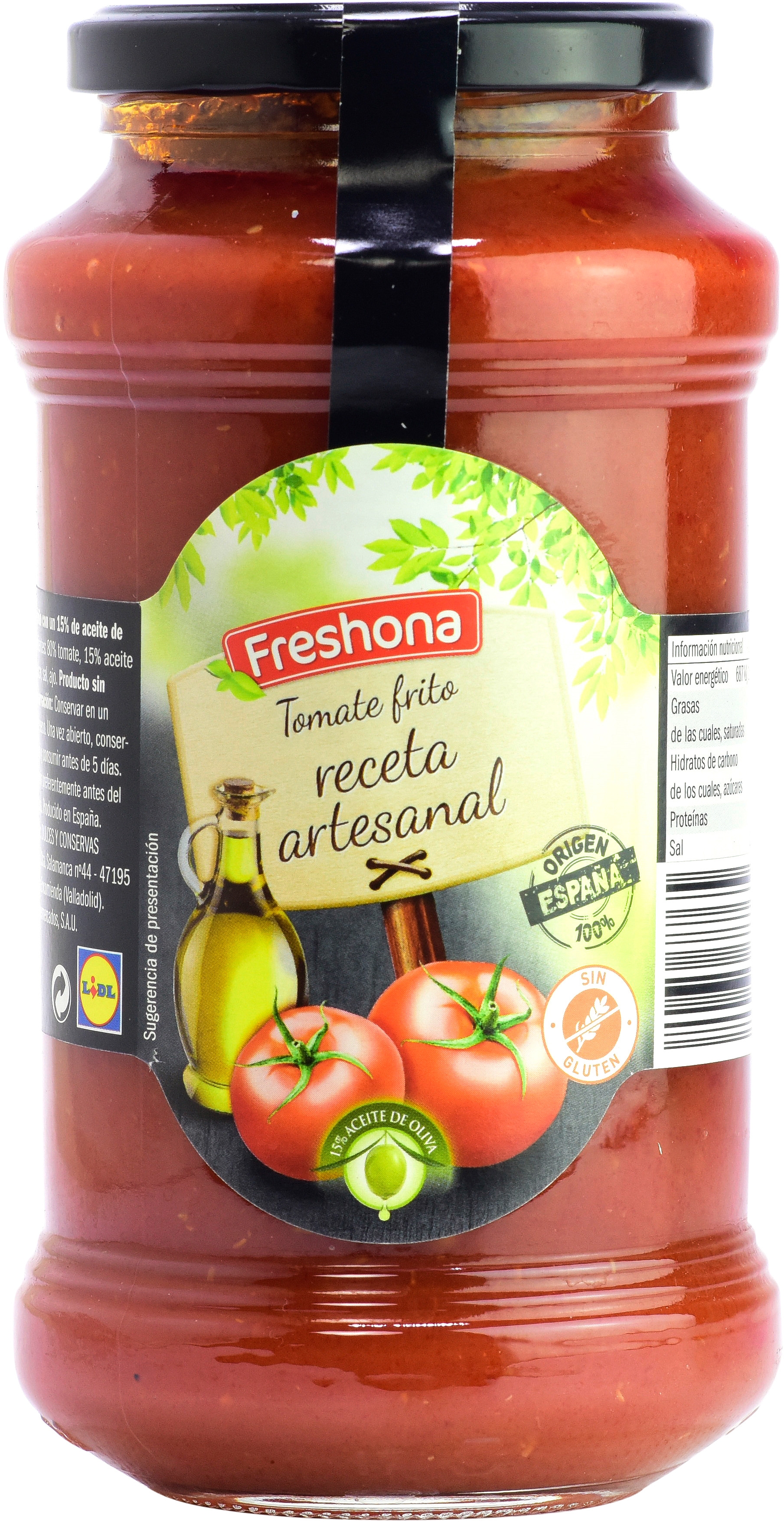 TOMATE FRITO RECETA ARTESANAL