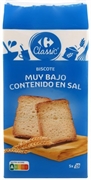 CARREFOUR CLASSIC BISCOTE MUY BAJO CONTENIDO EN SAL