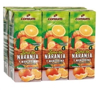 CONSUM ZUMO DE NARANJA Y MANDARINA