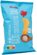 AUCHAN (ALCAMPO) PATATAS FRITAS BAJO CONTENIDO EN SAL