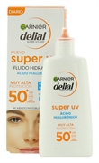 GARNIER DELIAL SUPER UV FLUIDO HIDRATANTE VITAMINA E + ÁCIDO HIALURÓNICO HIDRATACIÓN INTENSA