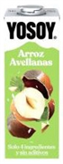 YOSOY BEBIDA DE ARROZ Y AVELLANAS