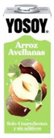 YOSOY BEBIDA DE ARROZ Y AVELLANAS