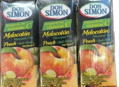 DON SIMON Melocotón, manzana, uva