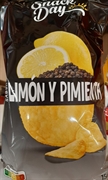 SNACK DAY (LIDL) Sabor limón y pimienta