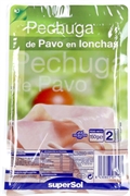 SUPERSOL PECHUGA DE PAVO EN LONCHAS