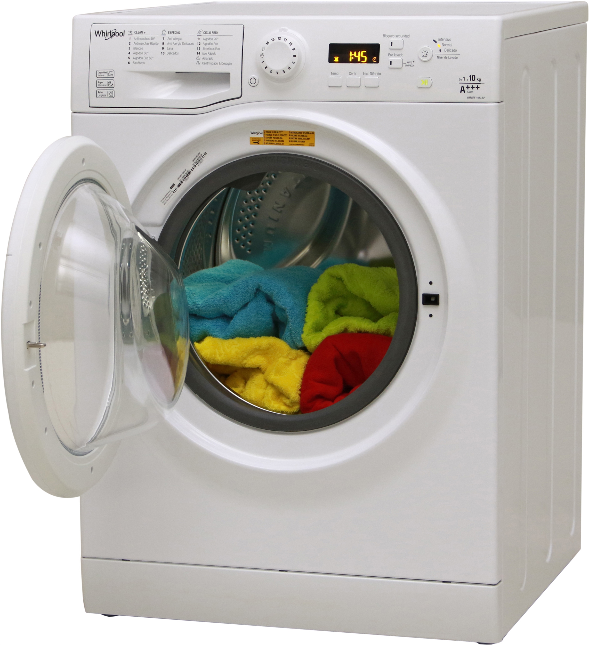 WHIRLPOOL WMWPF 1043 SP