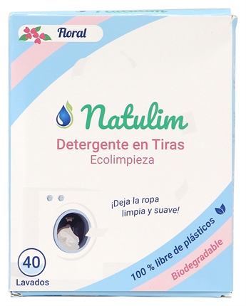 Detergente en tiras floral Natulim - María Jabones