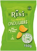 RISI Las patatas onduladas sabor sour cream & onion