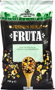 CROWNFIELD (LIDL) PREMIUM MUESLI FRUTA.