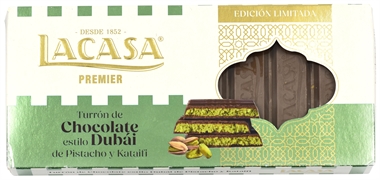 LACASA TURRÓN DE CHOCOLATE DE ESTILO DUBÁI