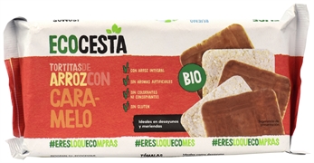 ECOCESTA TORTITA DE ARROZ CON CARAMELO