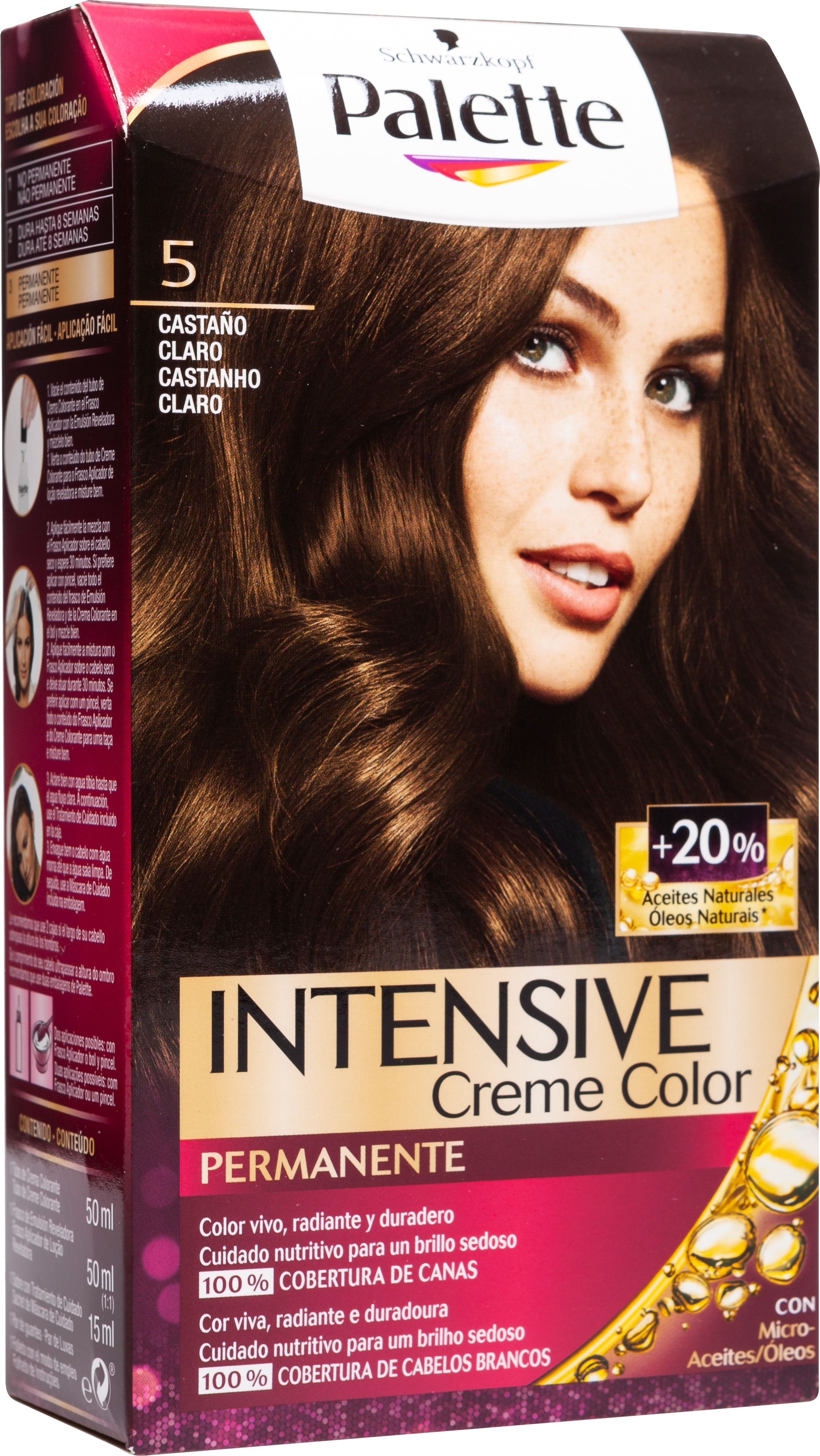 Palette Intensive Creme Color 5 Castaño Claro