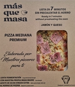MÁS QUE MASA JAMÓN Y QUESO