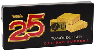 TURRÓN 25 Turrón de Jijona