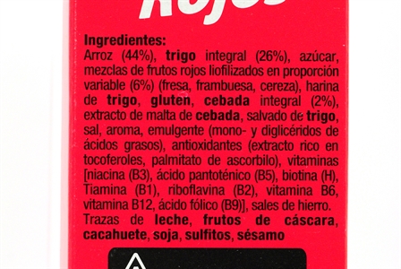 HACENDADO LÍNEA V (MERCADONA) FRUTOS ROJOS.