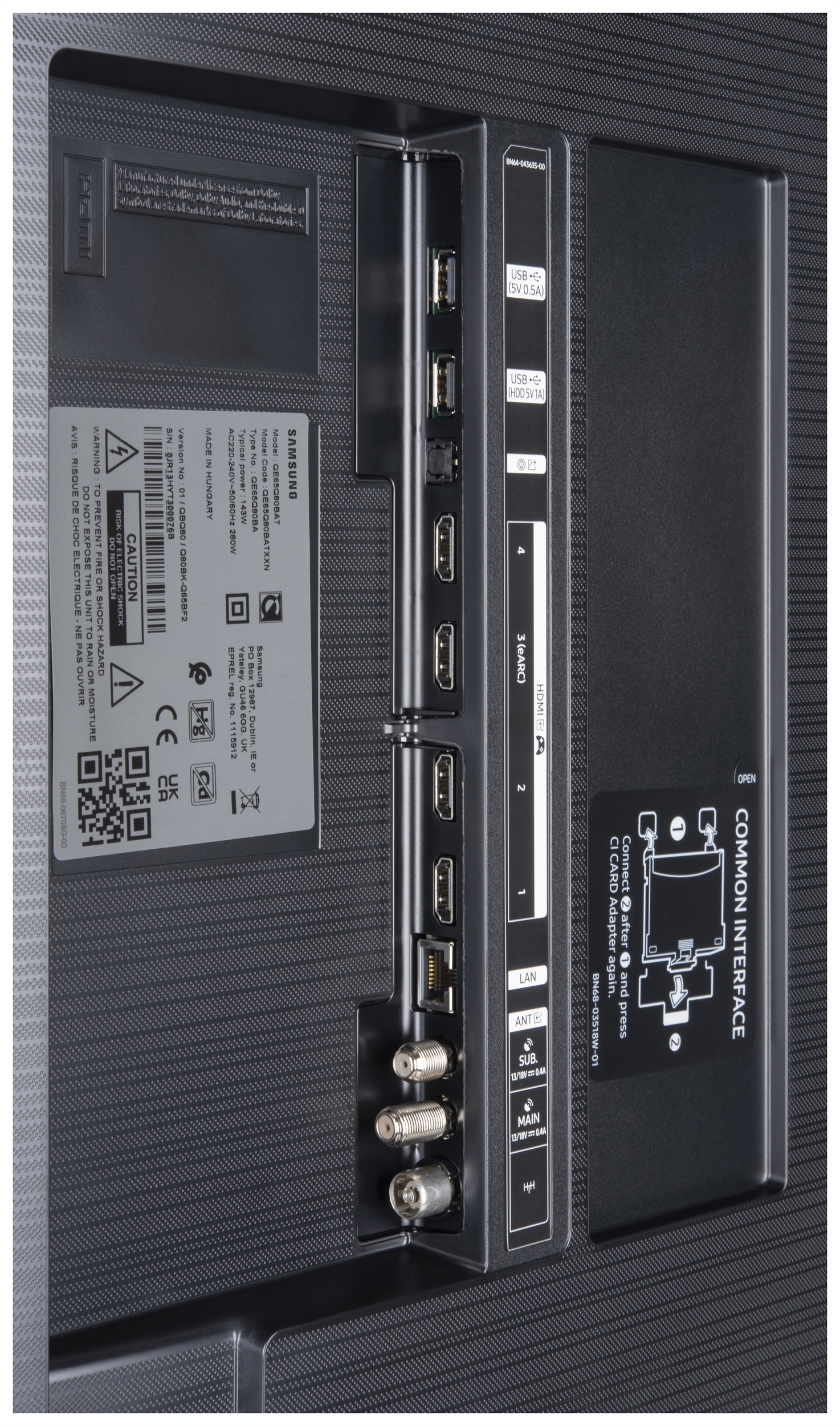 SAMSUNG QE65Q80B