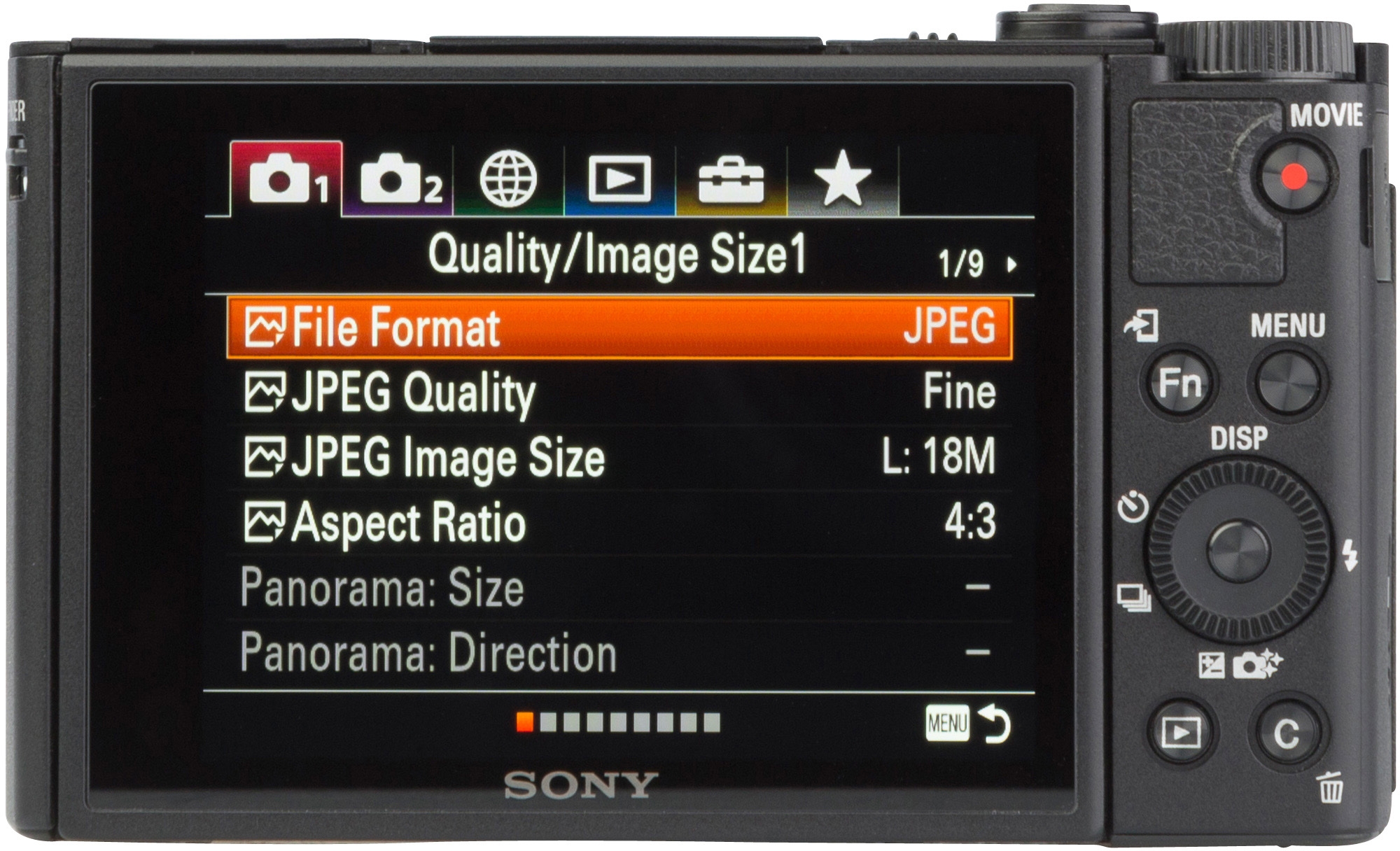 SONY CYBER-SHOT DSC-HX95