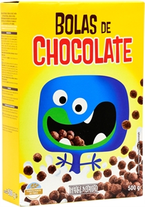 HACENDADO (MERCADONA) BOLAS DE CHOCOLATE.