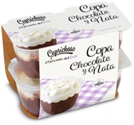 CAPRICHOSO (DIA) Copa chocolate y nata