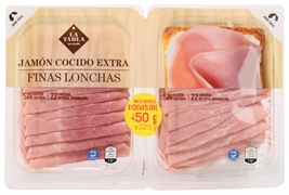 LA TABLA DE ALDI FINAS LONCHAS, JAMÓN COCIDO EXTRA PACK-2