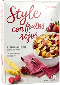 GOLDEN BRIDGE (ALDI) STYLE CON FRUTOS ROJOS.