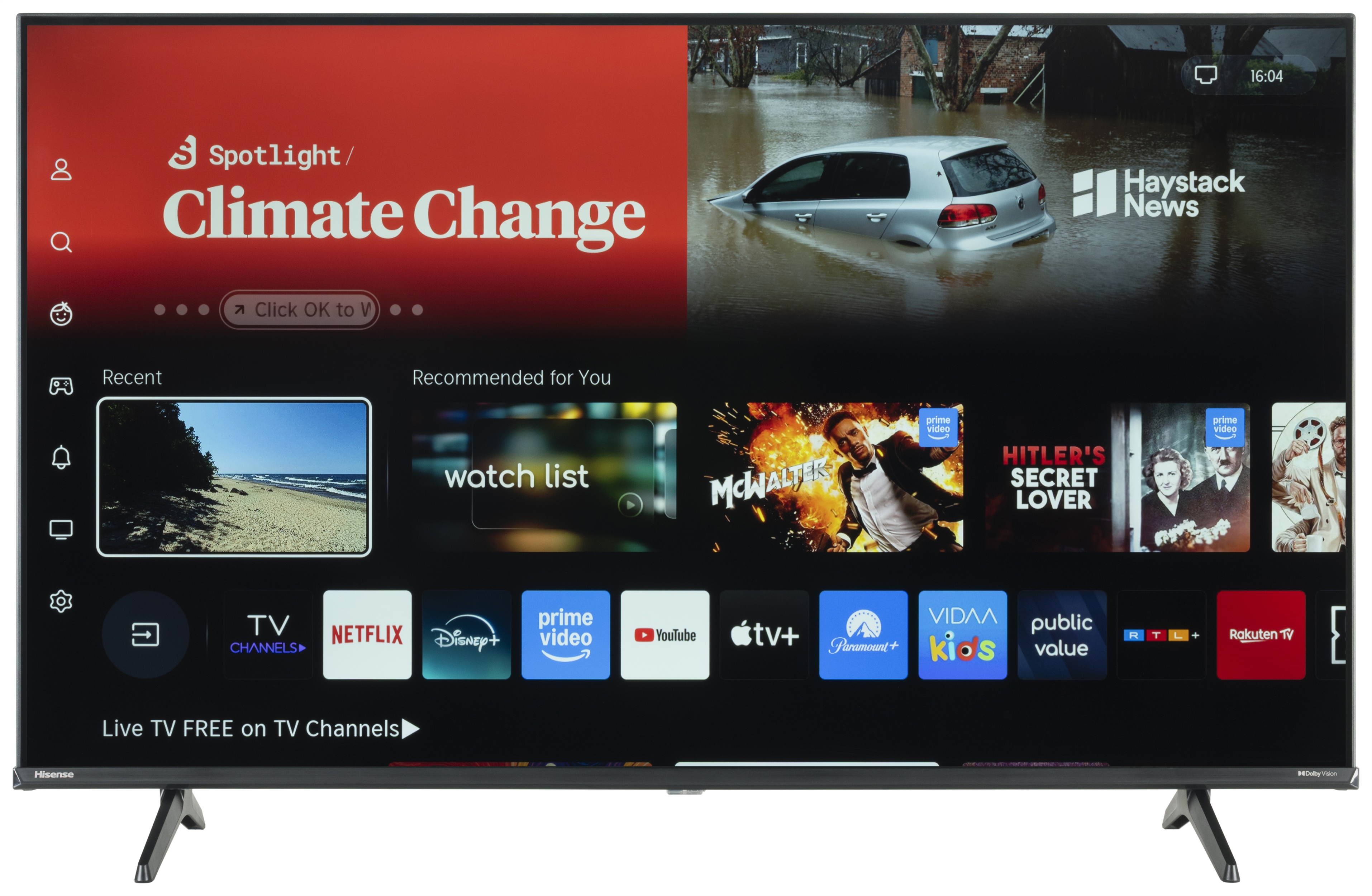 HISENSE 43A6QTUK