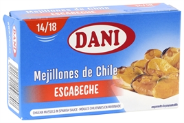 DANI MEJILLONES EN ESCABECHE. CHILE.