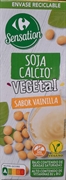 CARREFOUR SENSATION SOJA CALCIO VEGETAL SABOR VAINILLA