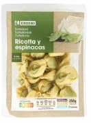 EROSKI Tortelloni ricotta y espinacas