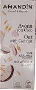 AMANDIN AVENA CON COCO SIN AZÚCARES AÑADIDOS