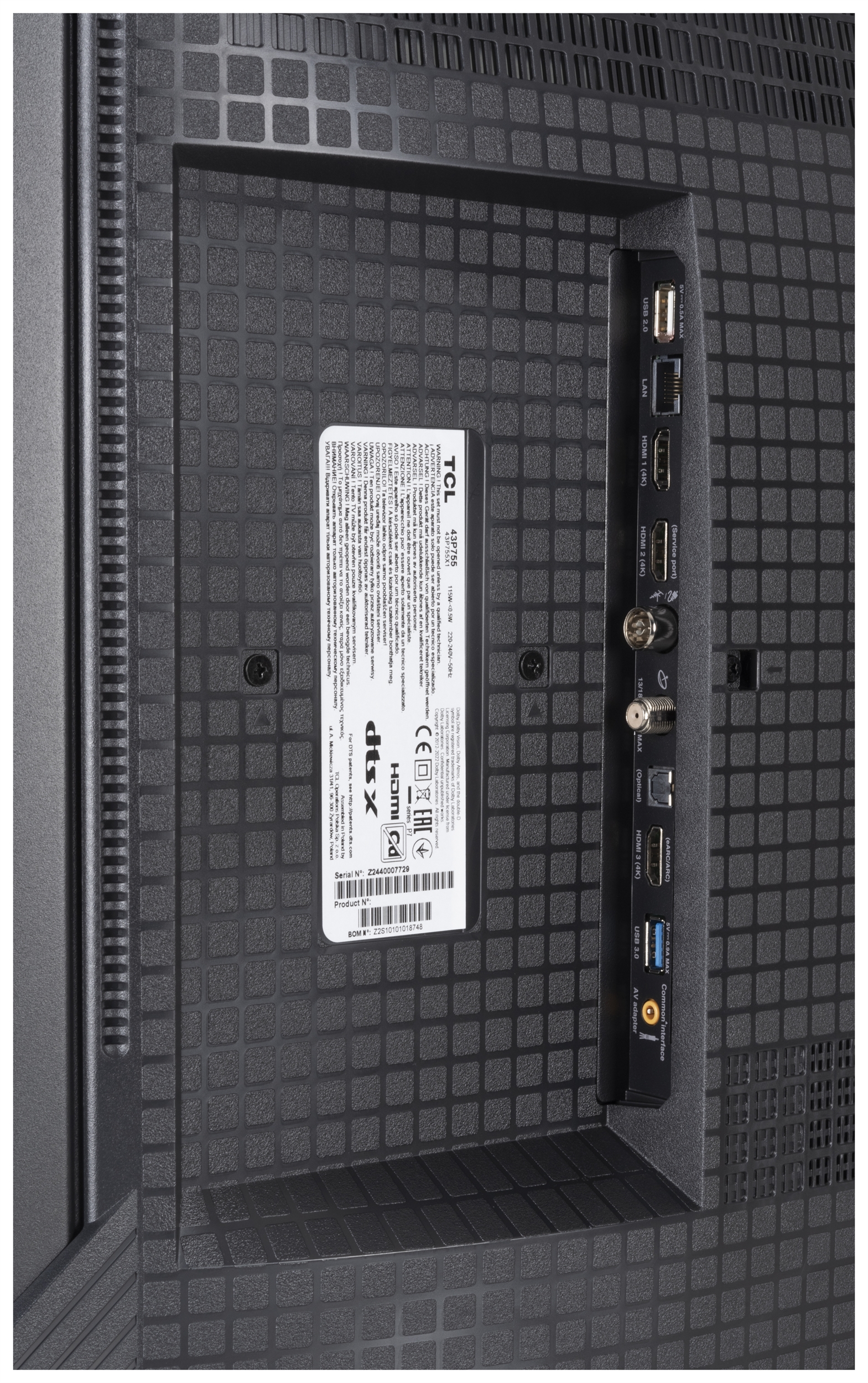 TCL 43P755