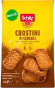 SCHÄR Crostini de cereales con trigo sarraceno y quinoa
