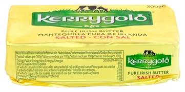 KERRYGOLD Mantequilla pura de Irlanda con sal