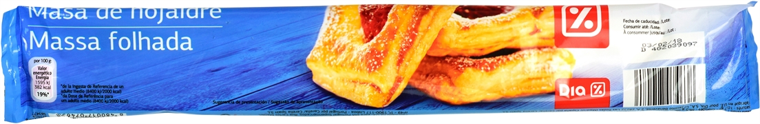 DIA MASA DE HOJALDRE